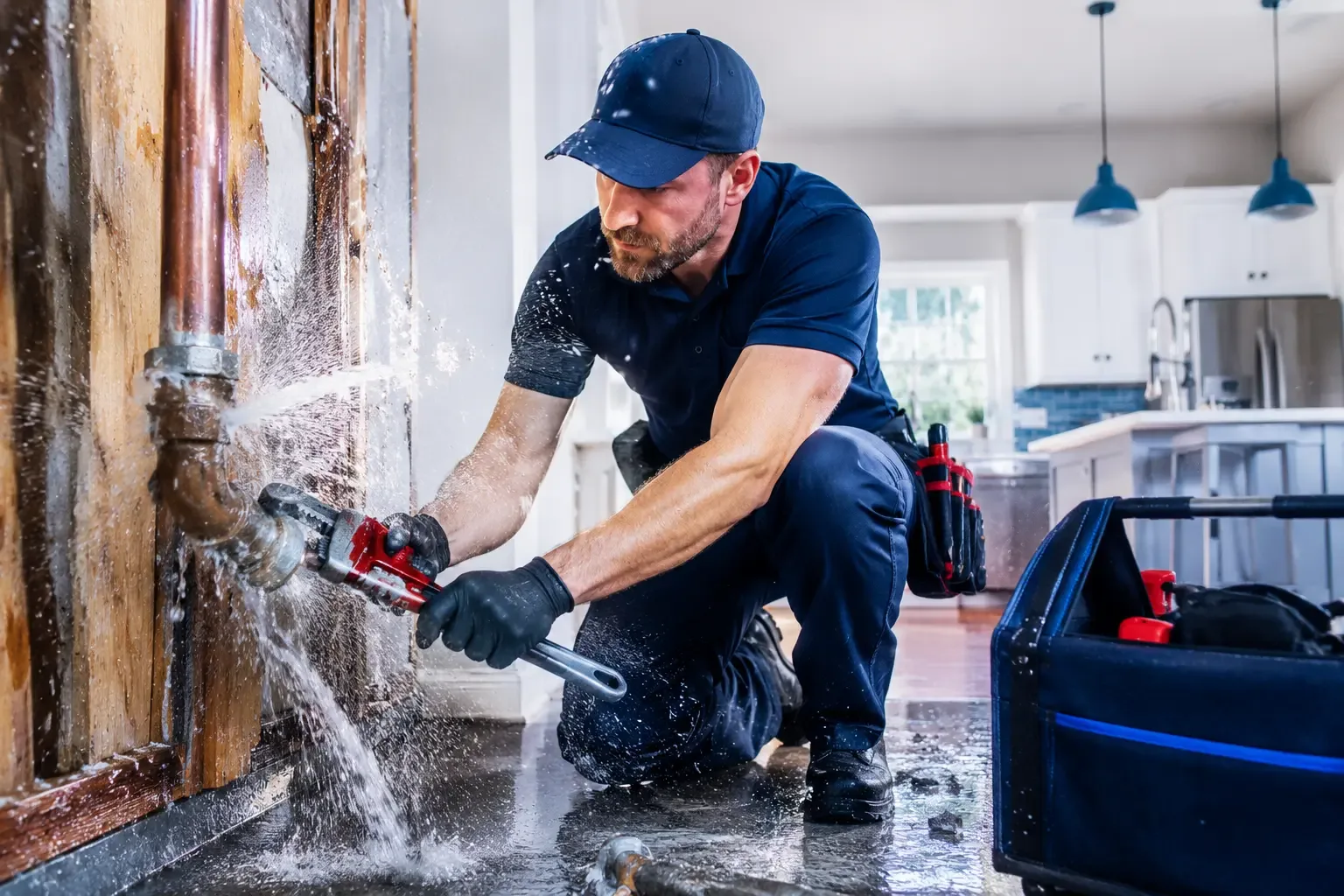 Local emergency pipe repair professionals in Millstone, KY
